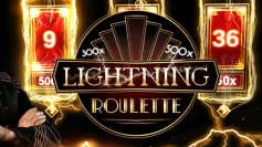Lightning Roulette live at Lucky VIP